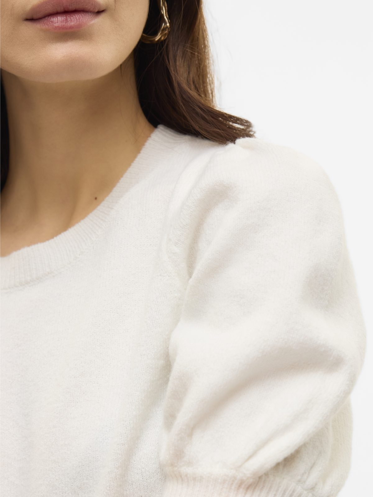 VMDOFFY 2/4 O-NECK PULLOVER Snow White