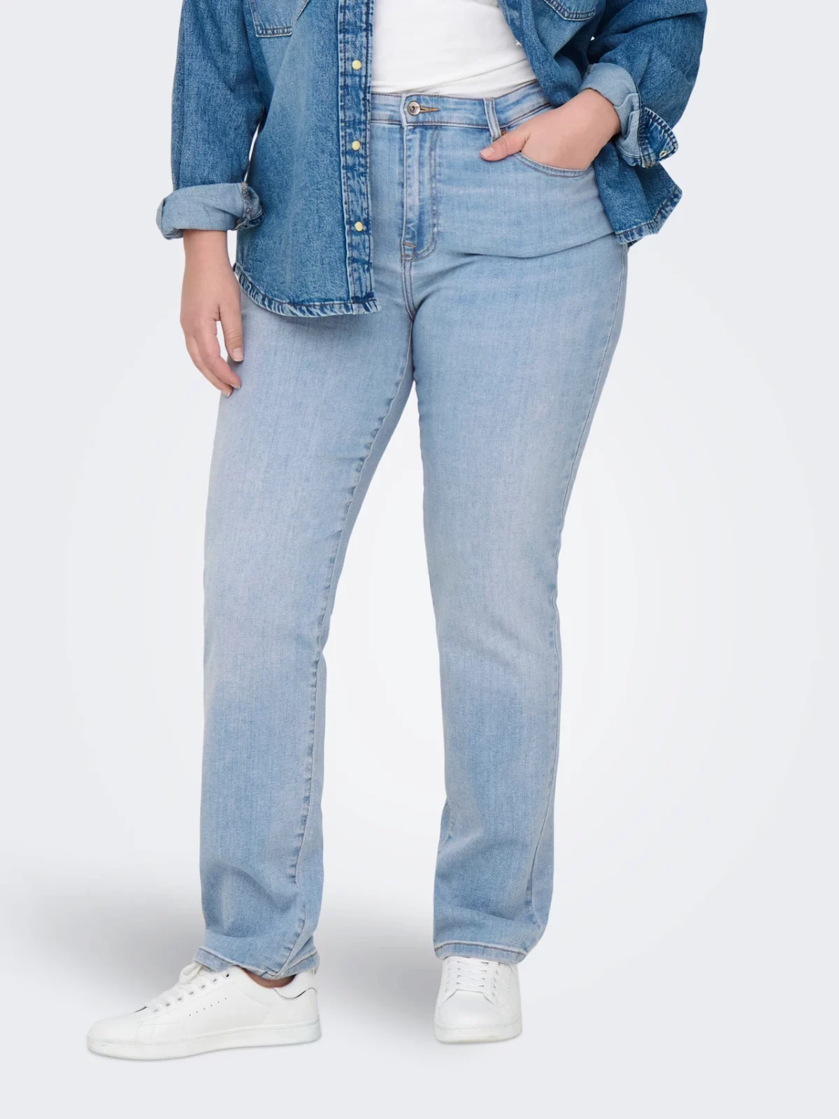 CARSUI MID SLIM DNM Light Blue Denim